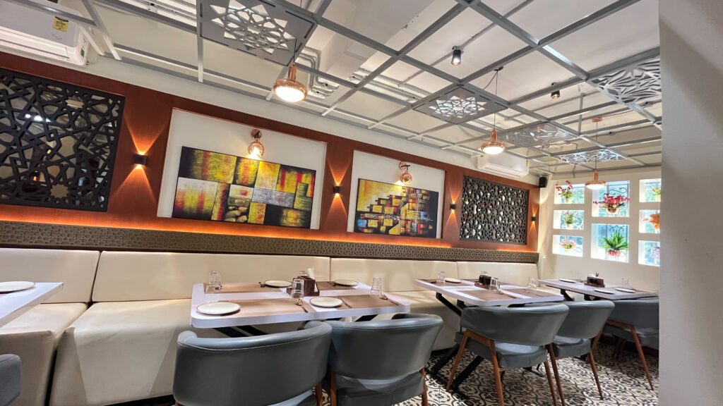 restaurant with perfect ambience